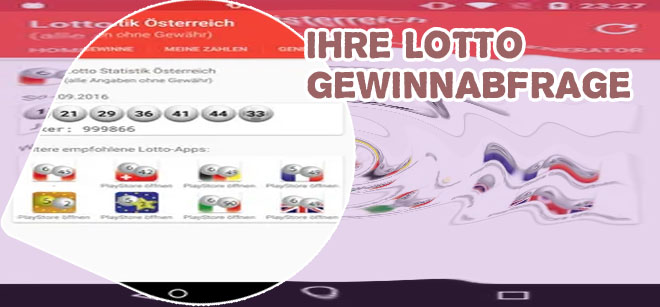 Lotto 6 aus 45 österreich gewinnabfrage