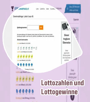 Lotto 6 aus 45 zahlen von heute quittungsnummer