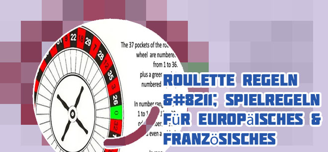 Roulette spielregeln